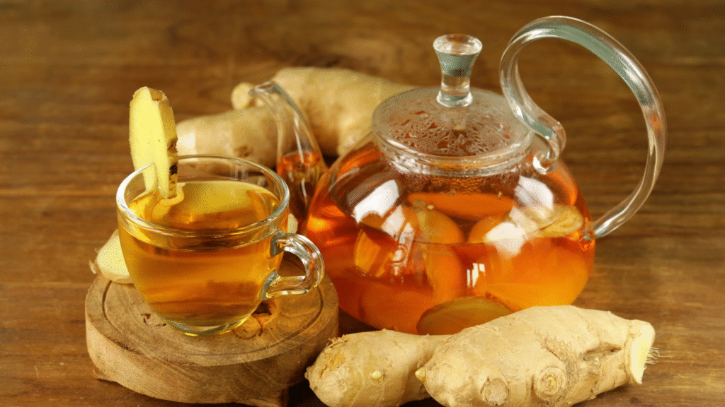 lượng calo trong trà gừng là bao nhiêu?