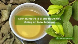 Cách dùng trà lá ổi cho người tiểu đường an toàn, hiệu quả