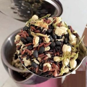trà gạo lứt xạ đen có tác dụng gì