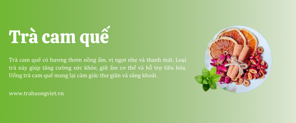 trà cam quế